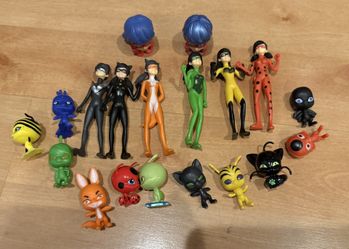 New Disney Miraculous Ladybug Small Figures Please Read Post Before Messaging 