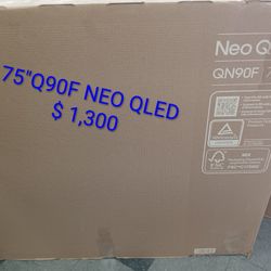 SAMSUNG 75" INCH NEO QLED 4K Q90F 