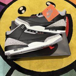 Jordan 3 Black Cement 