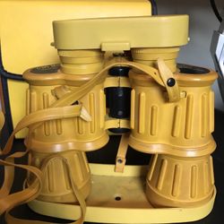 Very Rare 7/50mm 7 Power Binoculars. 50mm Lens Model 0139 
