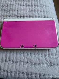 Nintendo 3DS XL Pink and White Handheld Console