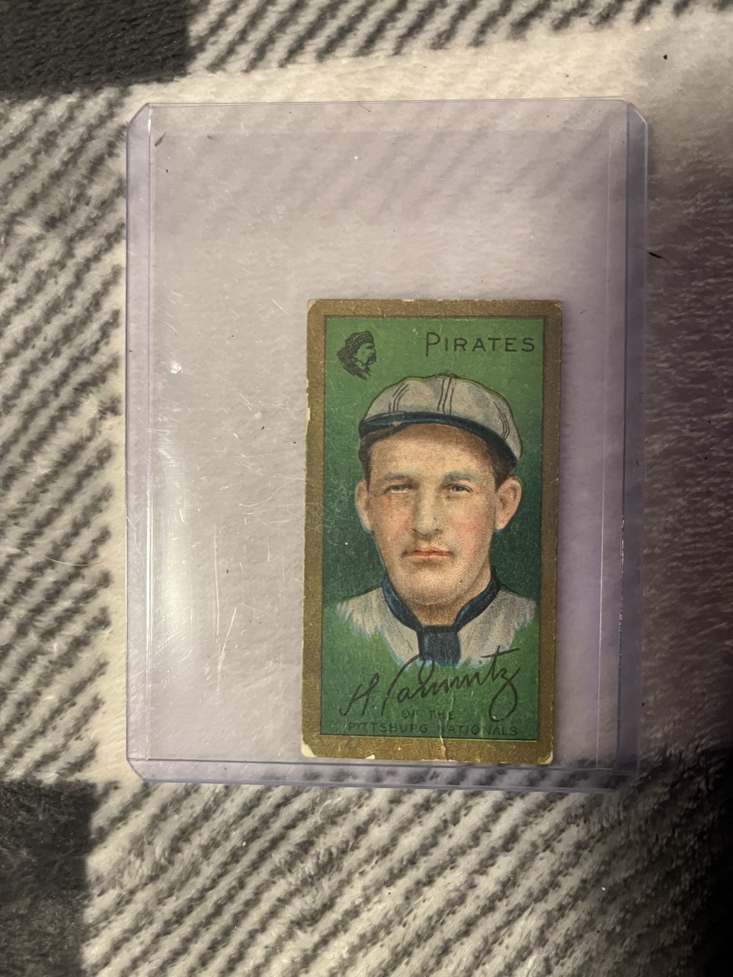 1911 T205 Howie Camnitz Pittsburgh Pirates (Baseball Card) 