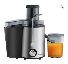 Stainless Steel Juice Extractor. Extractor de Jugo de metal inoxidable