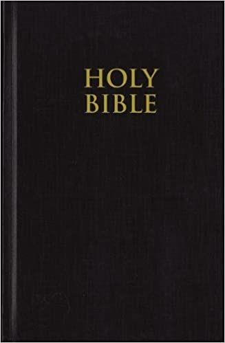 Holy Bible.