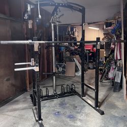Marcy Squat Rack And Dumbells