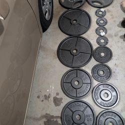 330 Lbs Olympic Size Weights 