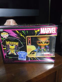 Wolverine Funko Pop And T-shirt
