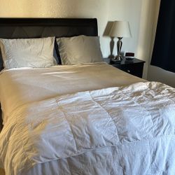 Queen Size Bed , Nightstand, & Dresser