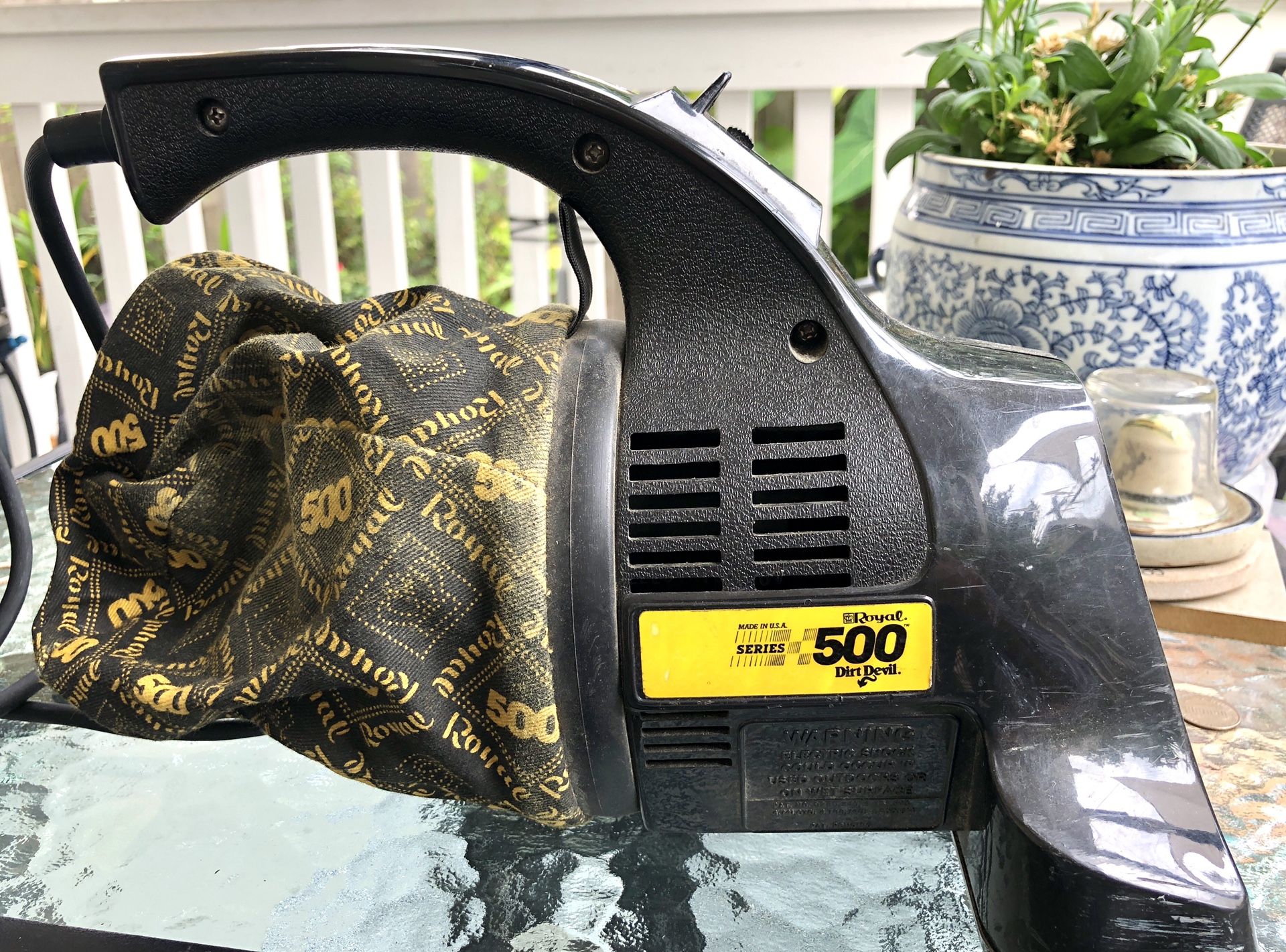 Dirt Devil Royal Hand Vac 500 Series Vacuum - 25' Cord