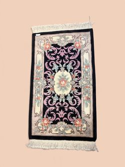 3x5'7" Floral Accent Rugs - $80 Each | Moving Sale