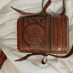 Mexican Tooled Case Great Cond