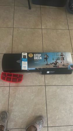 Workout Step Deck