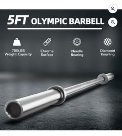 New 5 foot Olympic bar