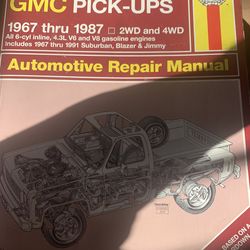 Chevrolet/GMC Pick-Ups 1(contact info removed) Repair Manuals