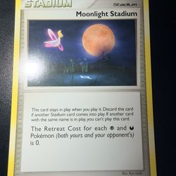 Pokemon card moonlight stadium