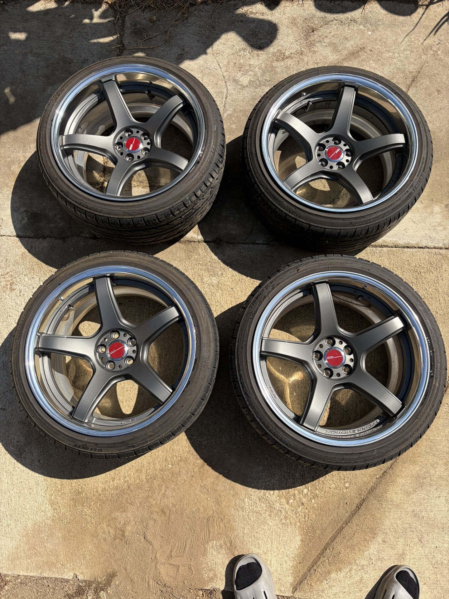 Work T5R 2 Piece Wheels