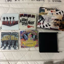 Beatles Glass Coasters Set