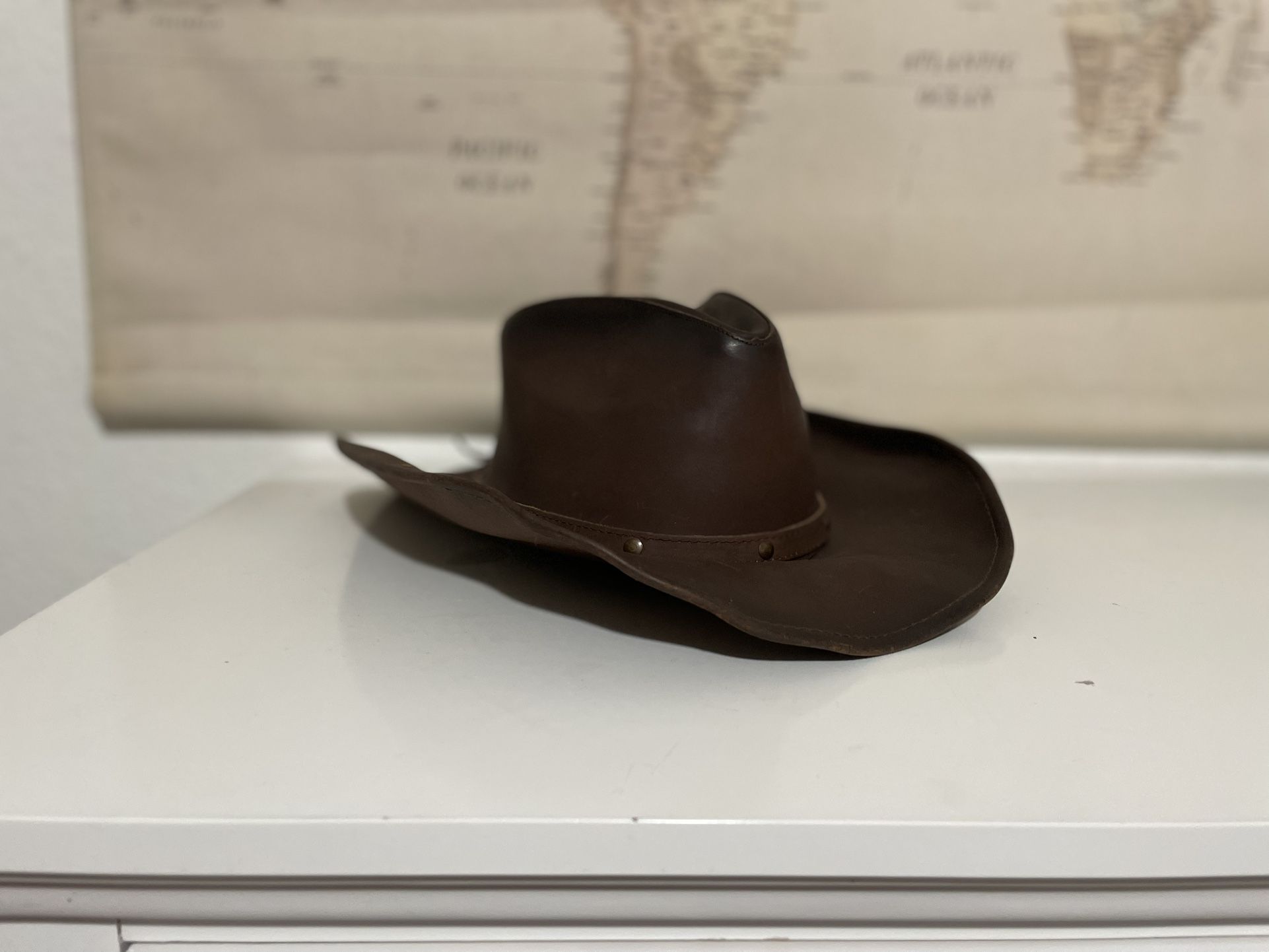 Genuine Leather Cowboy Hat
