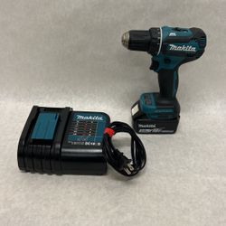 Makita half-inch brushless motor drill with charger battery 3.08H 18 V