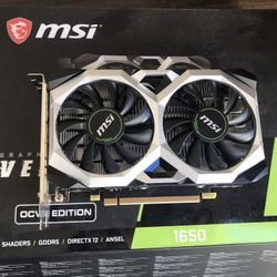 GPU GTX 1650 4GB