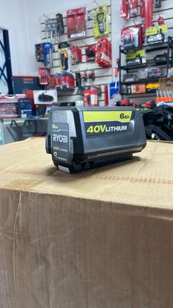 RYOBI 6Ah 40V Lithium-battery only-pick up only
