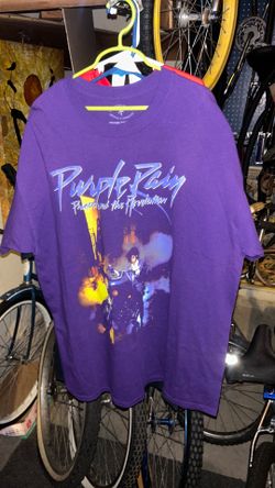 Prince purple rain tshirt XL