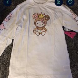 I Long Sleeve Medium Hello Kitty Tshirt 