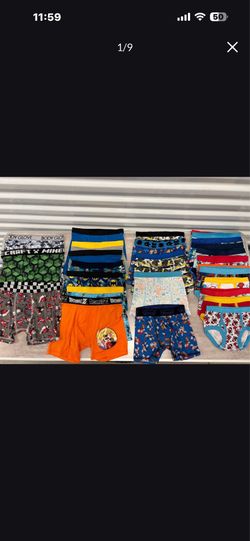 CHILDREN UNDERWEAR BUNDLE (27) PIECES  $35