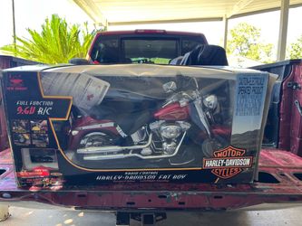 New Bright Harley-Davidson Fat Boy RC Motorcycle