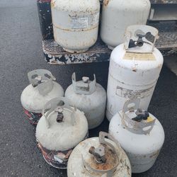 Empty Propane Tank