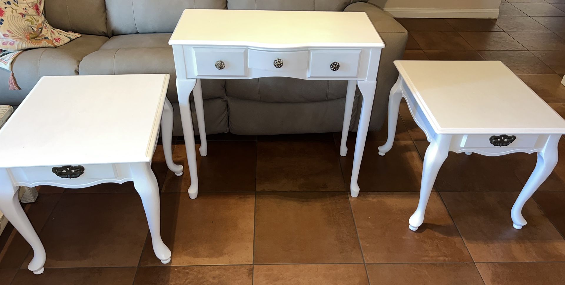 Solid Wood 3 Tables