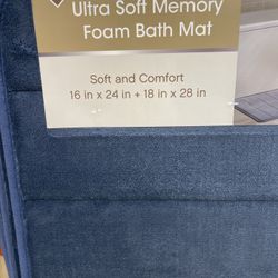 2 Pcs Set Bath Mat Set, Brand New