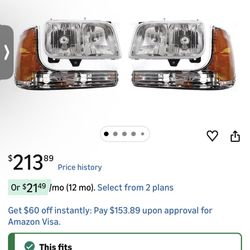 Passenger Side Headlight Assembly OEM For 1(contact info removed) Escalade, GMC YUKON