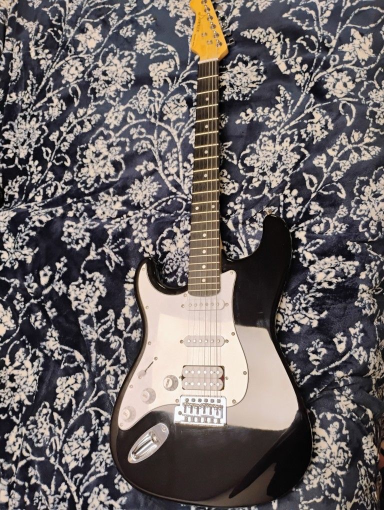 Lefty Left Handed Donner Strat W Gig Bag