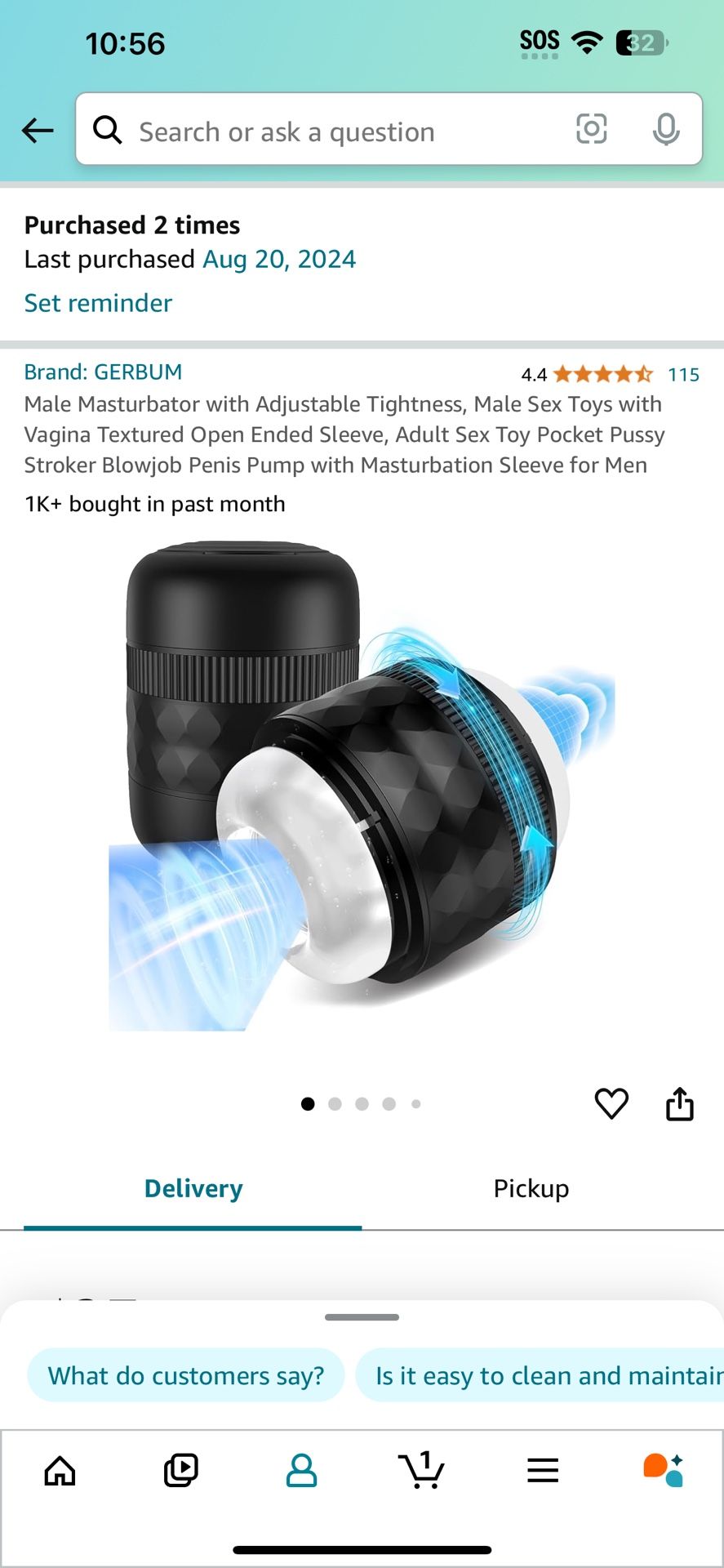 BRAND NEW STILL IN ORIG. PCKG Toy For Men **18+ ONLY