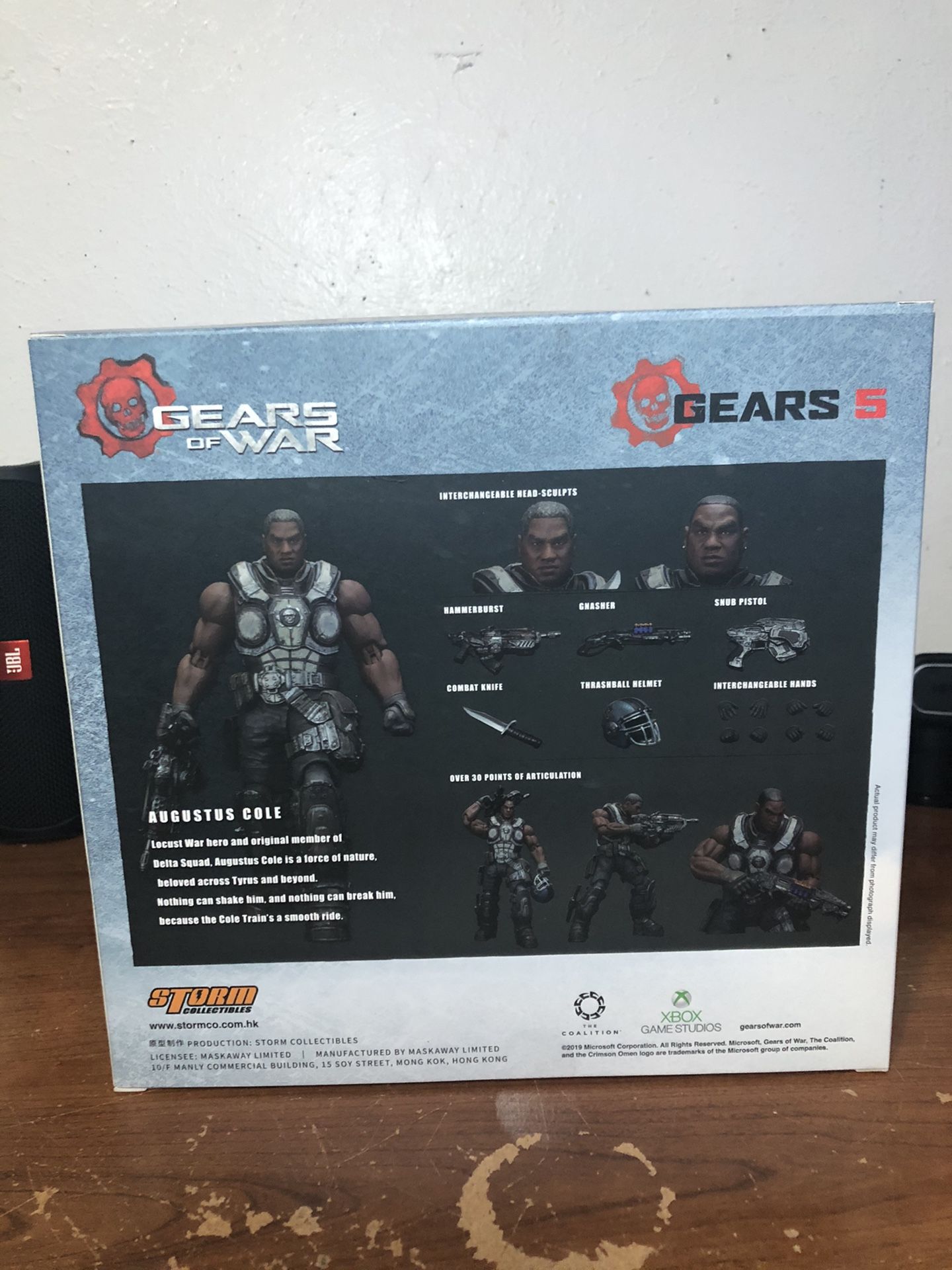 STORM Collectibles Gears of War Cole Action Figure