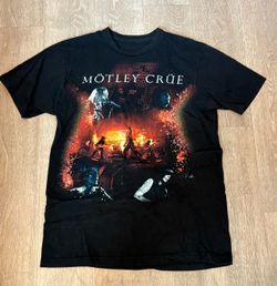 Motley Crue 2009 Men’s Medium Tour Tee