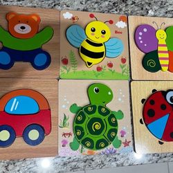 8 Puzzles For Toodler a 1-3 