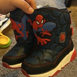 Spideman Rain Boots Toddler 