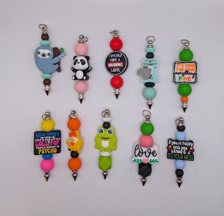 Beaded Keychains (Great Stocking Stuffers!)