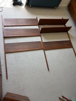 Danish Mid Century Wall Unit