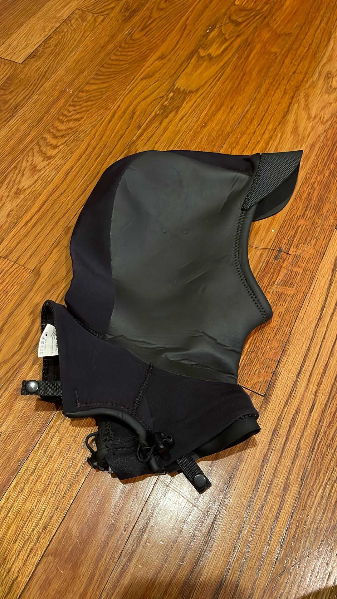 O’Neil Hood/ Skull cap With Zipper, Toggle, And Brim