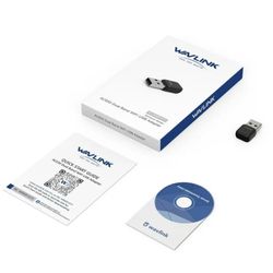 AC650 USB WiFi Adapter, USB2.0 Dual Band 2.4GHz/5GHz Wireless Network Dongle for PC Desktop Laptop, Supports Windows 11/10/8.1/8/7/Vista/XP, MacOS 10.