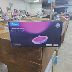 Govee RGBWW Recessed Downlight- 6 Inch- 4 Pack 