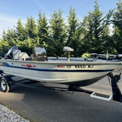 1994 Tracker Pro Deep V17 Fishing Boat