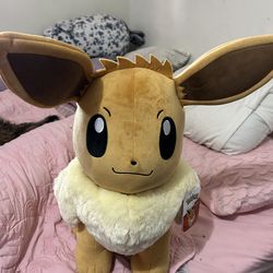 Big eevee plush