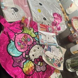 Hello Kitty And Friends Party Stuff