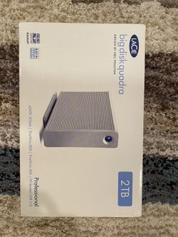 Lacie 2TB external hard drive