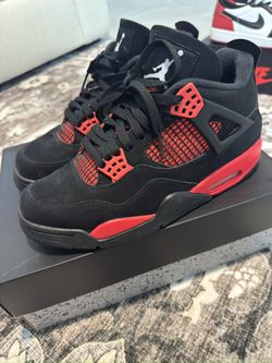 Air Jordan 4s Red Thunder