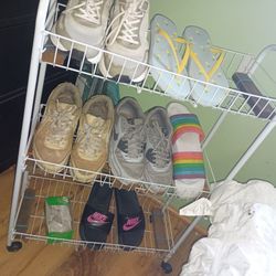 Shoe Rack With Wheels 